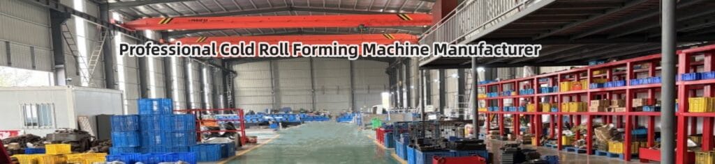 Professional cold roll forming machine manufacturer - Tonghui Machinery factory background